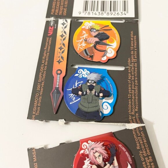 Magnetic Page Clips Bookmarks Naruto Shippuden Missing 1 - Picture 9 of 15